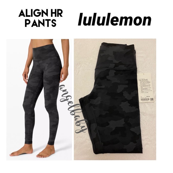 Lululemon Align HR Pant 28” in Heritage 365 Camo Deep Coal! - Picture 7 of 16